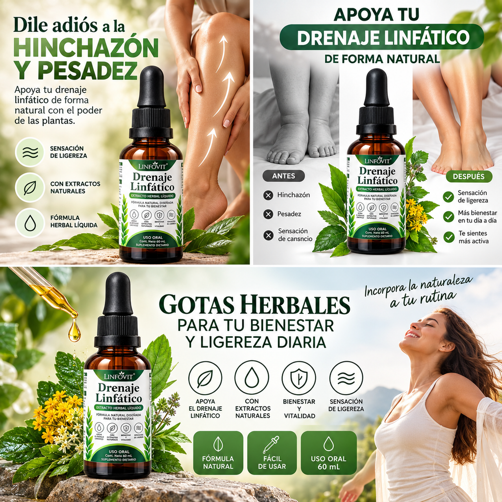 Drenaje Linfatico gotas