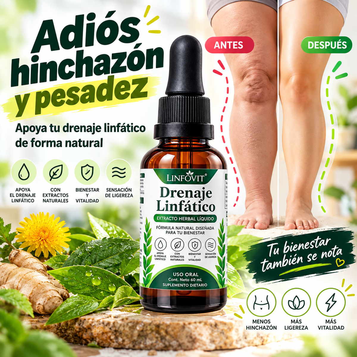 Drenaje Linfatico gotas